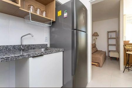 Cozinha de apartamento à venda com 1 quarto, 27m² em Cidade Baixa, Porto Alegre