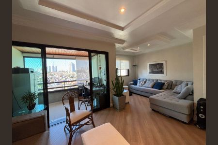 Sala de apartamento à venda com 3 quartos, 115m² em Chácara Klabin, São Paulo
