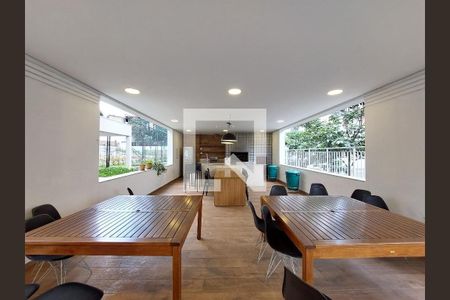 Apartamento à venda com 65m², 2 quartos e 1 vagaChurrasqueira