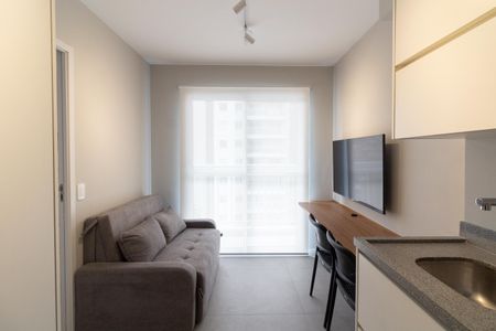 Sala/Cozinha de apartamento para alugar com 1 quarto, 24m² em Vila Butantã, São Paulo