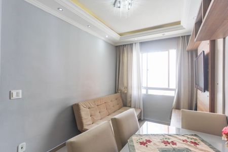 Sala  de apartamento à venda com 2 quartos, 43m² em Canhema, Diadema