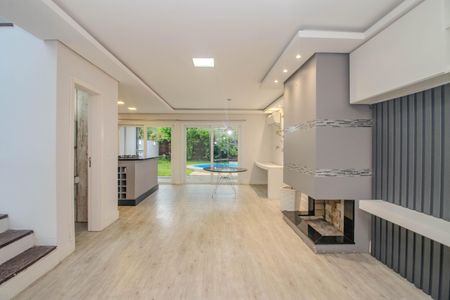 Sala de casa de condomínio para alugar com 3 quartos, 138m² em Passo das Pedras, Porto Alegre