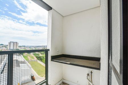 Varanda da Sala de apartamento para alugar com 2 quartos, 45m² em Parque Oratório, Santo André