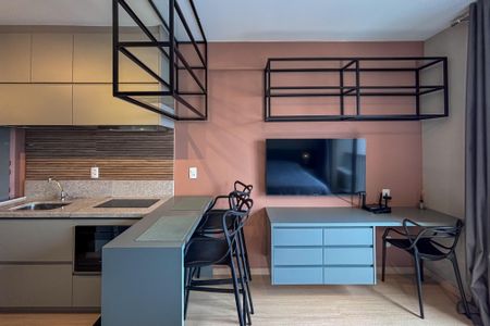 Studio para alugar com 27m², 1 quarto e sem vaga