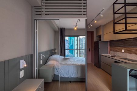 Studio para alugar com 27m², 1 quarto e sem vaga