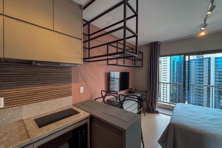 Studio para alugar com 27m², 1 quarto e sem vaga