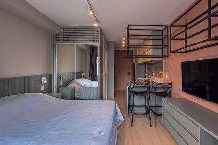 Studio para alugar com 27m², 1 quarto e sem vaga