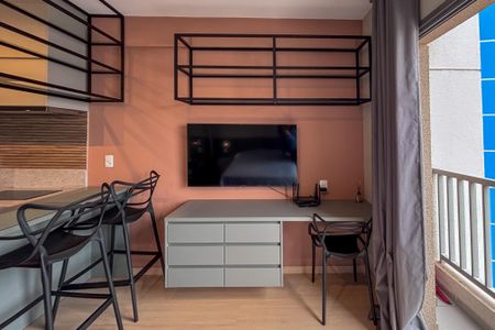 Studio para alugar com 27m², 1 quarto e sem vaga