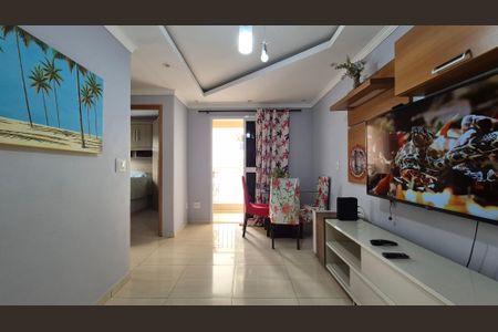 Sala de apartamento para alugar com 1 quarto, 47m² em Utinga, Santo André