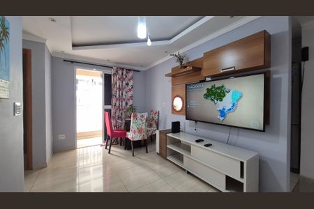 Sala de apartamento para alugar com 1 quarto, 47m² em Utinga, Santo André