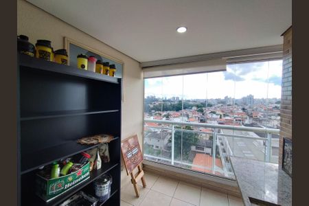 Varanda da Sala de apartamento à venda com 2 quartos, 69m² em Vila Brasilio Machado, São Paulo