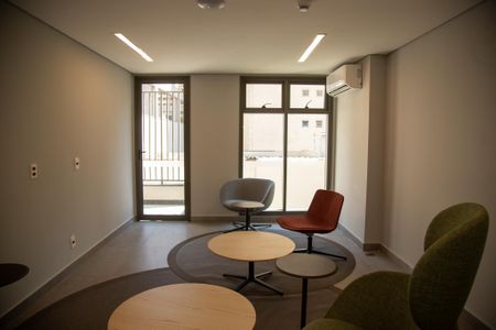 Área comum de kitnet/studio à venda com 1 quarto, 24m² em Brooklin, São Paulo