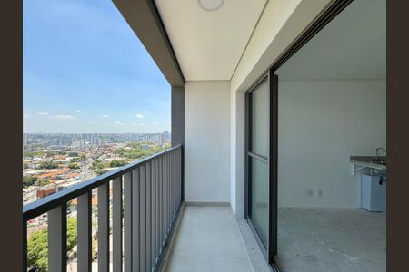 Sacada  de apartamento à venda com 1 quarto, 26m² em Santo Amaro, São Paulo