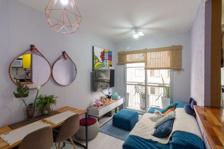 Sala de apartamento à venda com 2 quartos, 50m² em Jardim das Vertentes, São Paulo