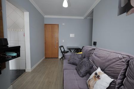 Sala de apartamento para alugar com 2 quartos, 49m² em Parque Oratório, Santo André