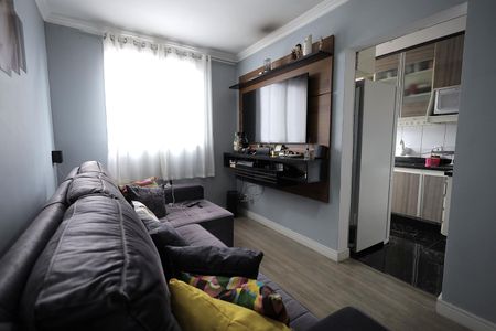 Sala de apartamento para alugar com 2 quartos, 49m² em Parque Oratório, Santo André