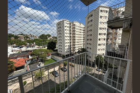 Varanda da sala de apartamento para alugar com 3 quartos, 80m² em Engenho de Dentro, Rio de Janeiro