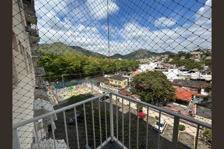 Varanda da sala de apartamento para alugar com 3 quartos, 80m² em Engenho de Dentro, Rio de Janeiro