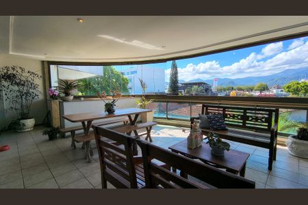 Varanda de apartamento à venda com 3 quartos, 183m² em Recreio dos Bandeirantes, Rio de Janeiro