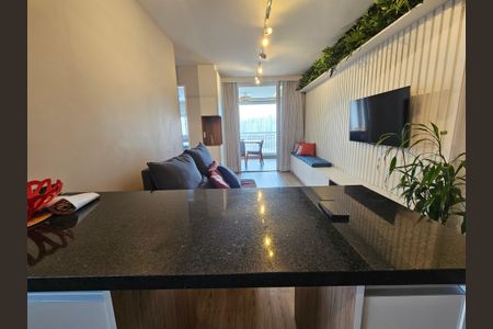 Sala de apartamento para alugar com 2 quartos, 65m² em Campo Belo, São Paulo