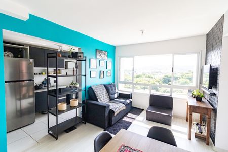 Sala de apartamento à venda com 2 quartos, 80m² em Tristeza, Porto Alegre