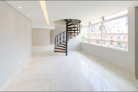 Sala de apartamento para alugar com 5 quartos, 377m² em Grajaú, Belo Horizonte