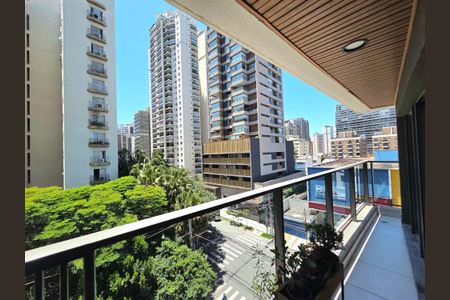Varanda de apartamento à venda com 2 quartos, 60m² em Vila Nova Conceição, São Paulo