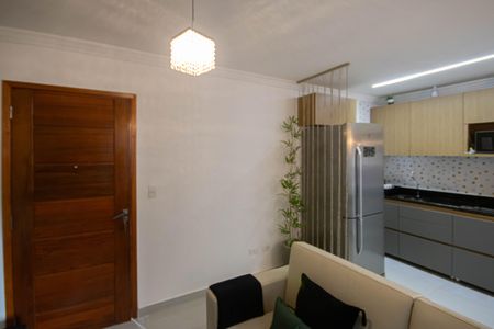 Sala/Cozinha de apartamento à venda com 2 quartos, 55m² em Vila Nivi, São Paulo