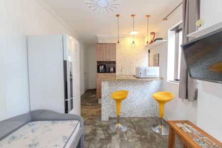 Sala de apartamento à venda com 1 quarto, 28m² em Consolação, São Paulo