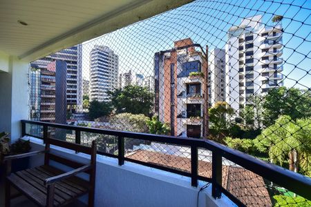 Varanda de apartamento à venda com 3 quartos, 228m² em Real Parque, São Paulo