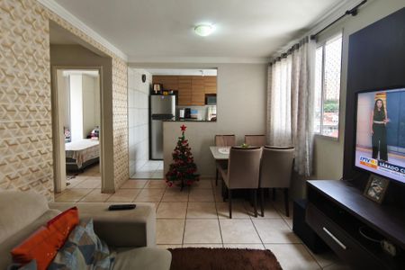 Sala de apartamento à venda com 2 quartos, 45m² em Vila Satúrnia, Campinas