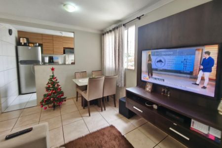 Sala de apartamento à venda com 2 quartos, 45m² em Vila Satúrnia, Campinas