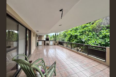 Varanda de apartamento à venda com 3 quartos, 177m² em Recreio dos Bandeirantes, Rio de Janeiro