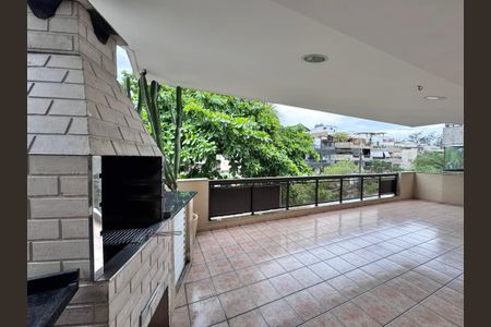 Varanda de apartamento à venda com 3 quartos, 177m² em Recreio dos Bandeirantes, Rio de Janeiro