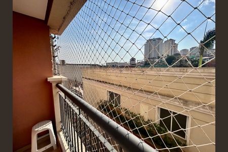 Varanda da Sala de apartamento para alugar com 3 quartos, 58m² em Ponte Grande, Guarulhos