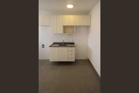 Cozinha de apartamento para alugar com 1 quarto, 30m² em Vila Paulo Silas, São Paulo