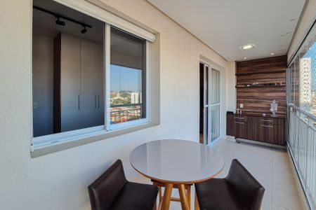 Varanda da Sala de apartamento à venda com 3 quartos, 80m² em Centro, São Bernardo do Campo