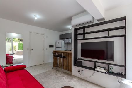 Sala de apartamento à venda com 1 quarto, 82m² em Santo Antônio, Porto Alegre