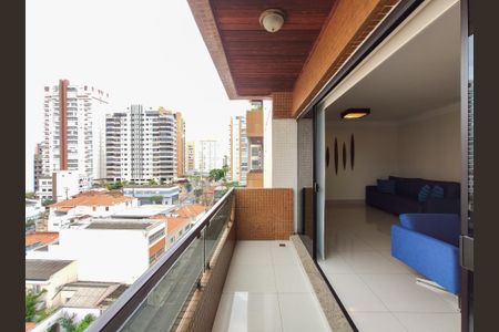 Varanda da Sala de Estar de apartamento à venda com 3 quartos, 162m² em Santo Antônio, São Caetano do Sul