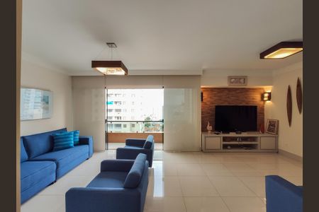 Sala de Estar de apartamento à venda com 3 quartos, 162m² em Santo Antônio, São Caetano do Sul