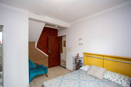 Quarto Suíte de casa à venda com 3 quartos, 98m² em Vila Nogueira, Diadema