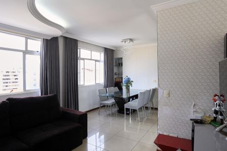 Sala de apartamento à venda com 3 quartos, 90m² em Cidade Nova, Belo Horizonte