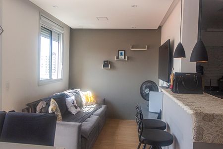 Sala de apartamento à venda com 1 quarto, 37m² em Socorro, São Paulo