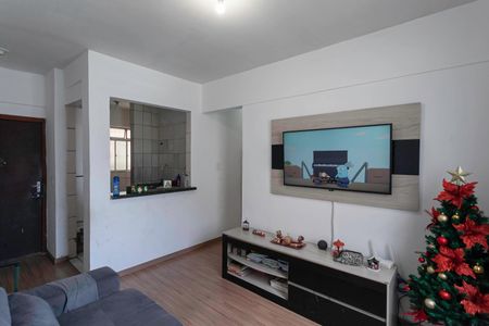 Sala de apartamento à venda com 3 quartos, 52m² em Urca, Contagem