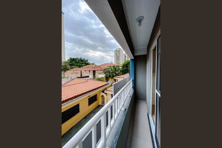Varanda do Studio de kitnet/studio para alugar com 1 quarto, 26m² em Chácara Inglesa, São Paulo