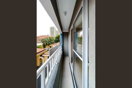 Varanda do Studio de kitnet/studio para alugar com 1 quarto, 26m² em Chácara Inglesa, São Paulo