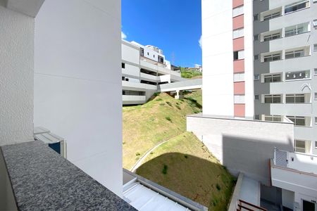 Varanda da Sala de apartamento para alugar com 2 quartos, 55m² em Buritis, Belo Horizonte