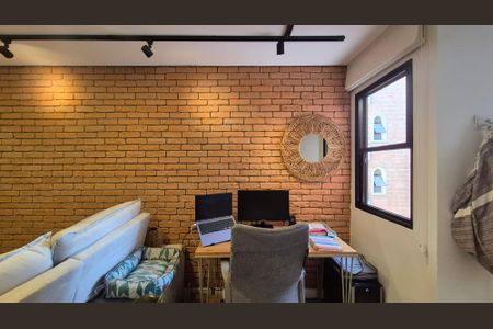 Sala  de apartamento para alugar com 1 quarto, 61m² em Parque das Nações, Santo André