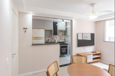 Sala de apartamento para alugar com 2 quartos, 46m² em Jardim Marcia, Campinas