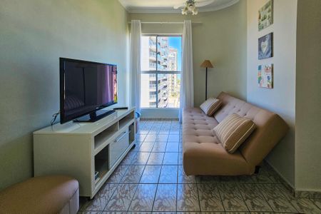 Sala de apartamento para alugar com 1 quarto, 71m² em Jardim Virginia, Guarujá